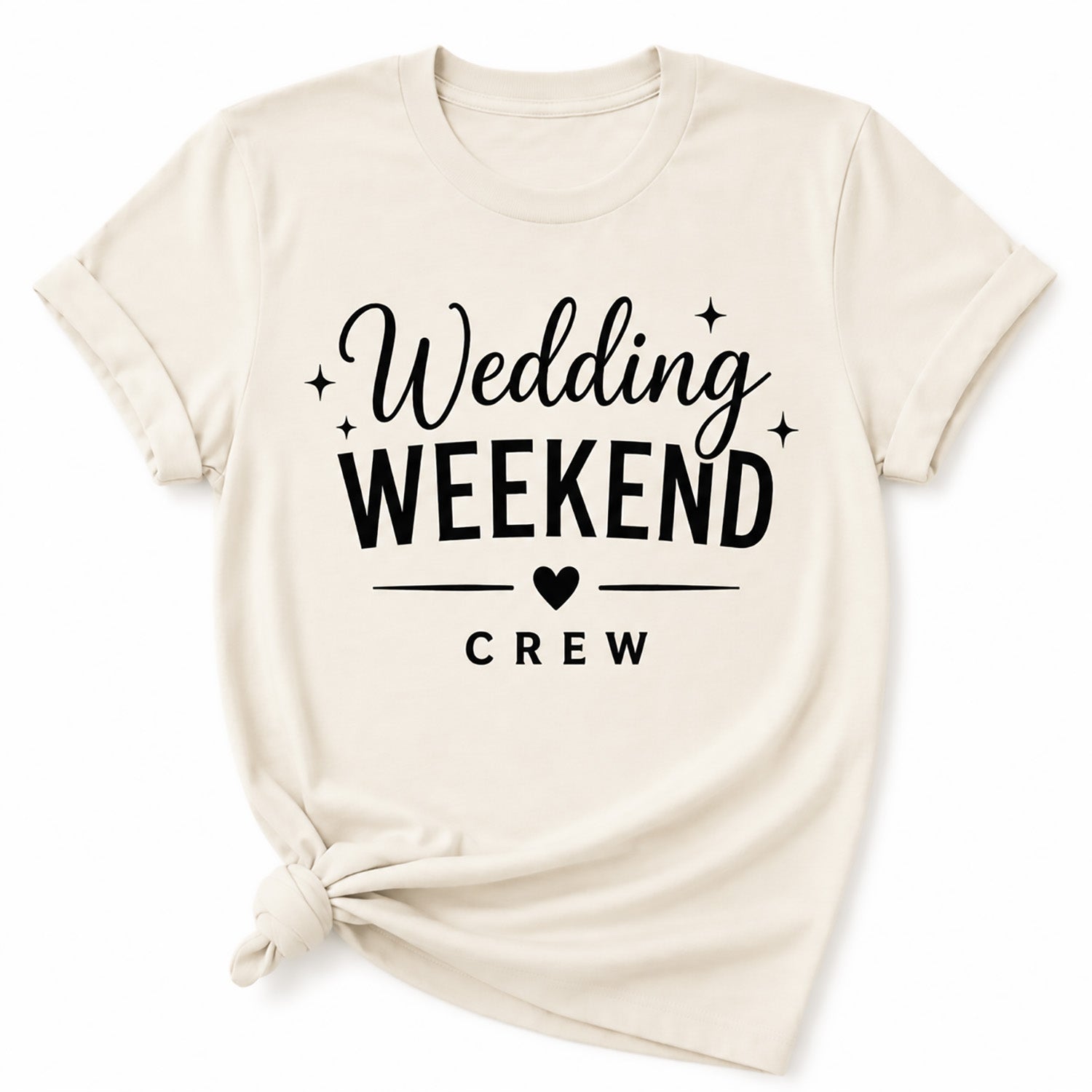 Wedding Weekend Crew Shirt