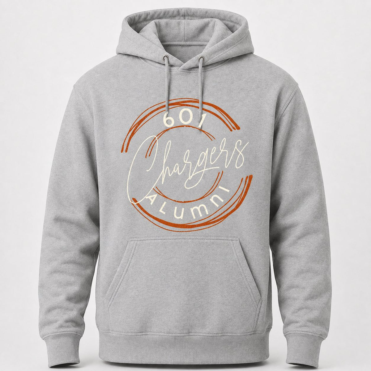 Callaway 601 Circle hoodie in gray realistic product mockup