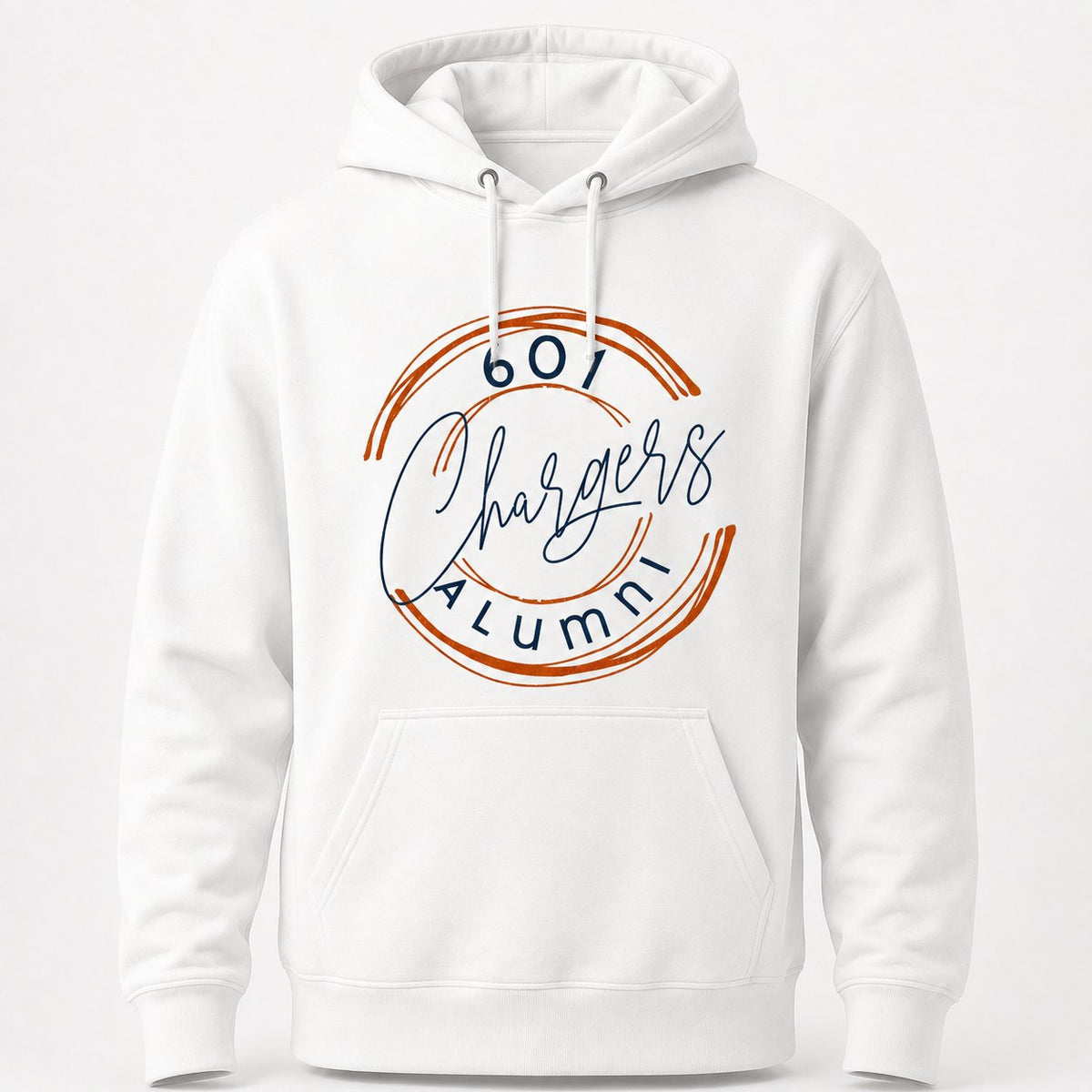 Callaway 601 Circle hoodie in white realistic product mockup