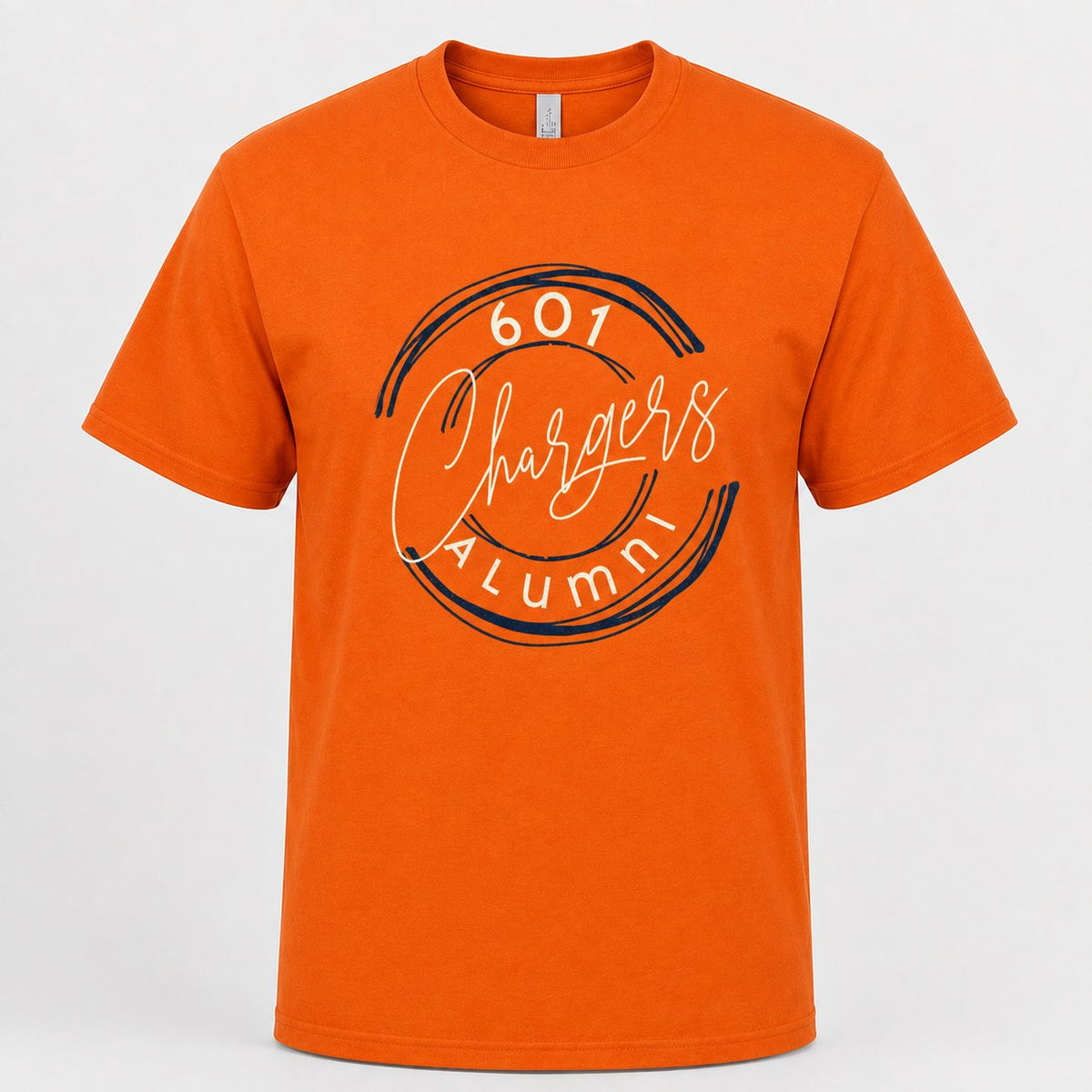 Callaway 601 Circle T-shirt in orange realistic product mockup