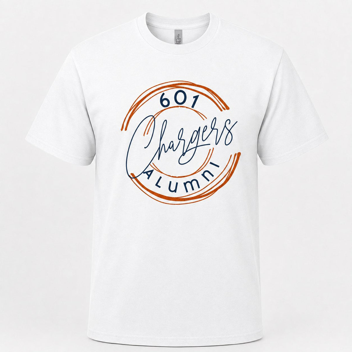 Callaway 601 Circle T-shirt in white realistic product mockup