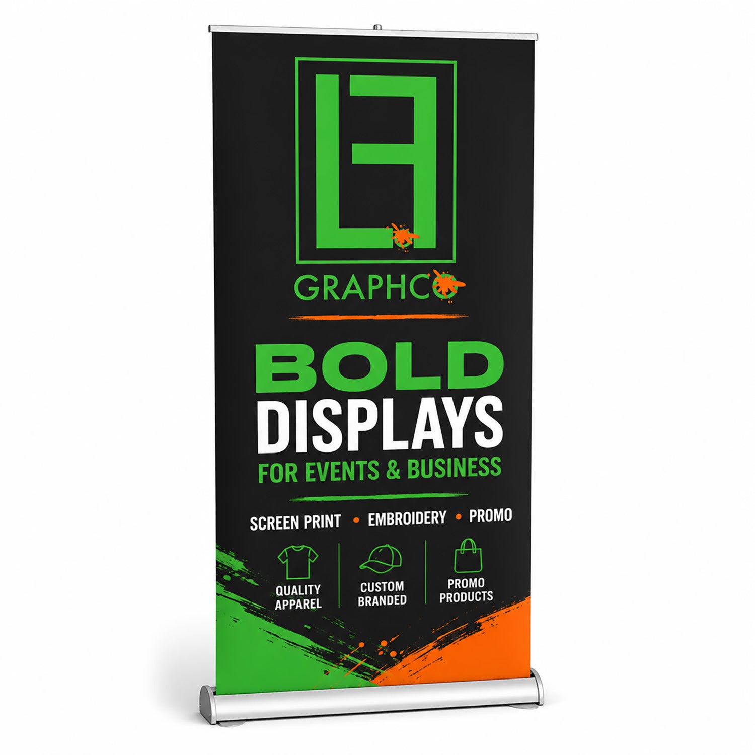 Custom Retractable Banner Stand 47 in x 80 in