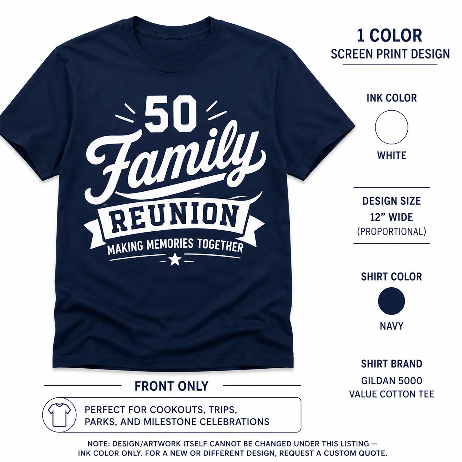 50 Custom Family Reunion Shirts