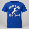 Murrah Mustangs Alumni T-shirt in royal blue
