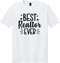 White Gildan 64000 tee