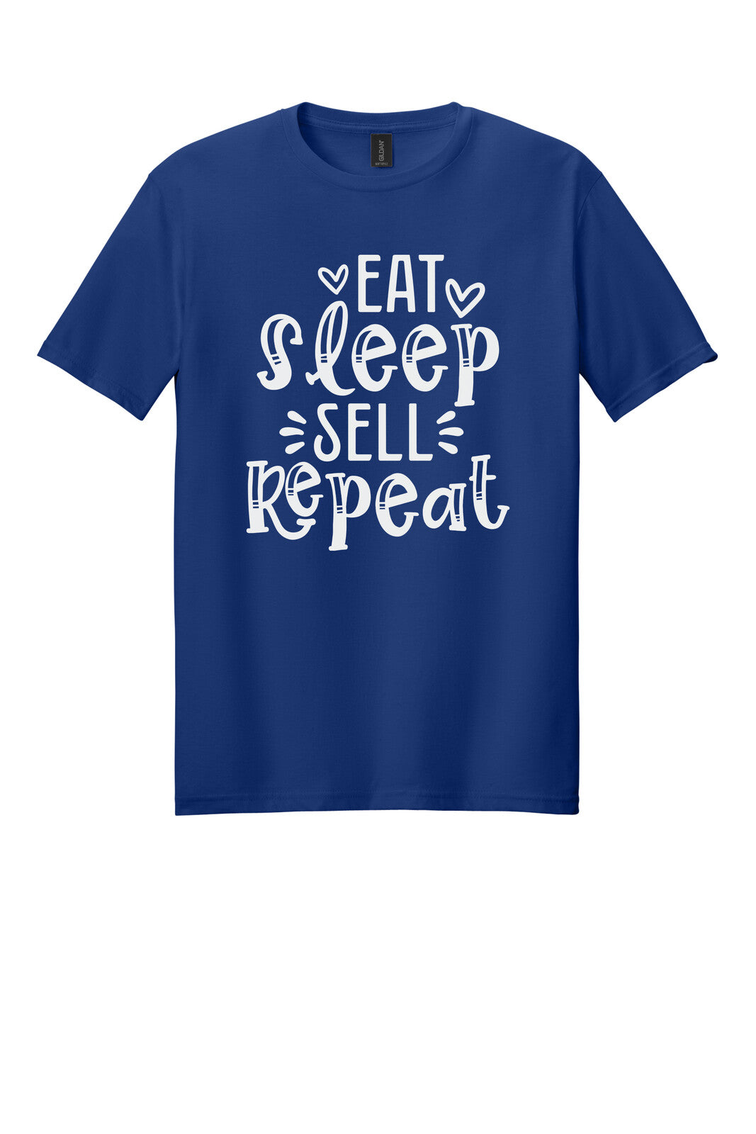 Deep Royal Gildan 64000 tee