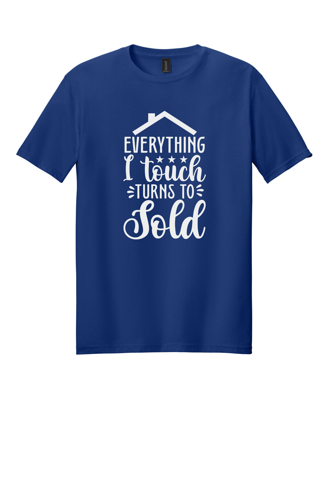 Deep Royal Gildan 64000 tee