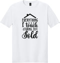 White Gildan 64000 tee