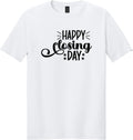 White Gildan 64000 tee