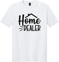 White Gildan 64000 tee