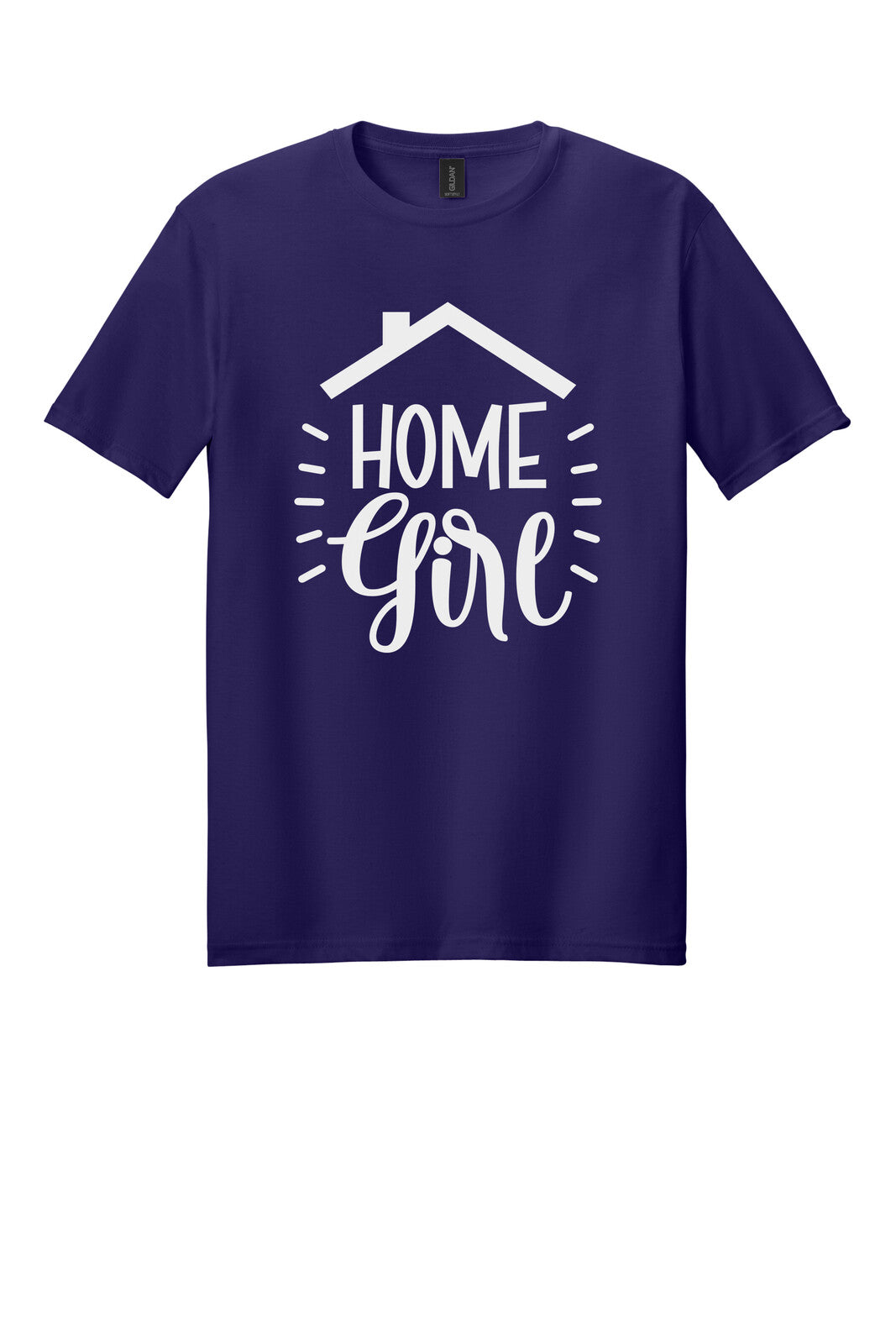 Dark Purple Gildan 64000 tee