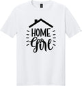 White Gildan 64000 tee