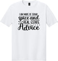 White Gildan 64000 tee