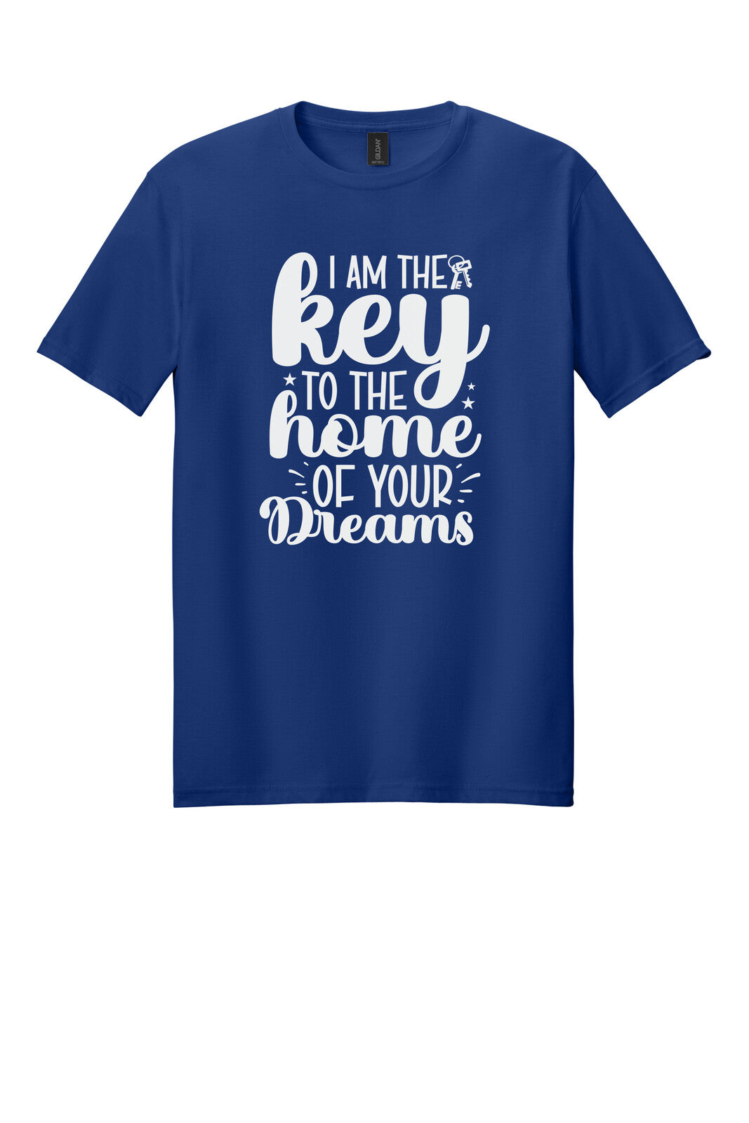 Deep Royal Gildan 64000 tee