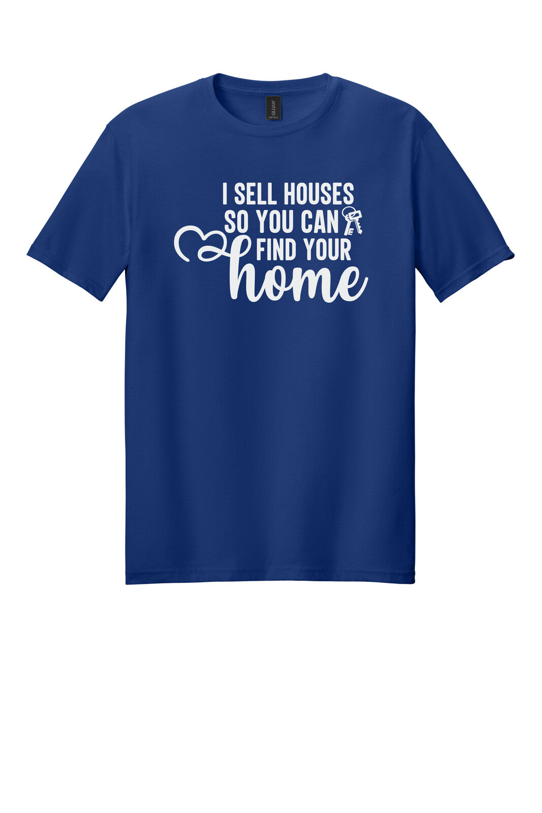 Deep Royal Gildan 64000 tee