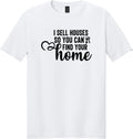 White Gildan 64000 tee