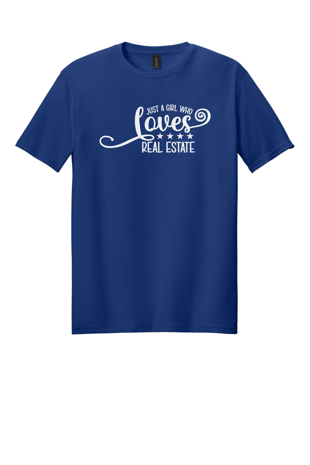 Deep Royal Gildan 64000 tee