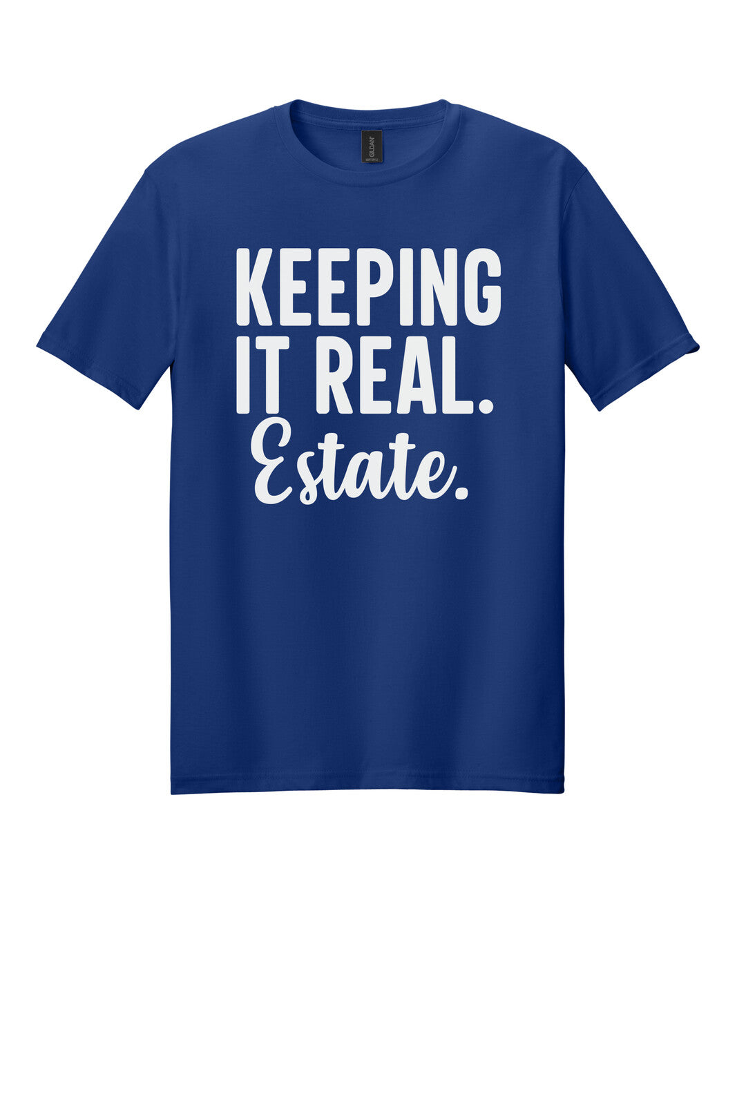 Deep Royal Gildan 64000 tee