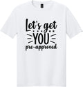 White Gildan 64000 tee