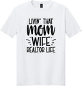 White Gildan 64000 tee