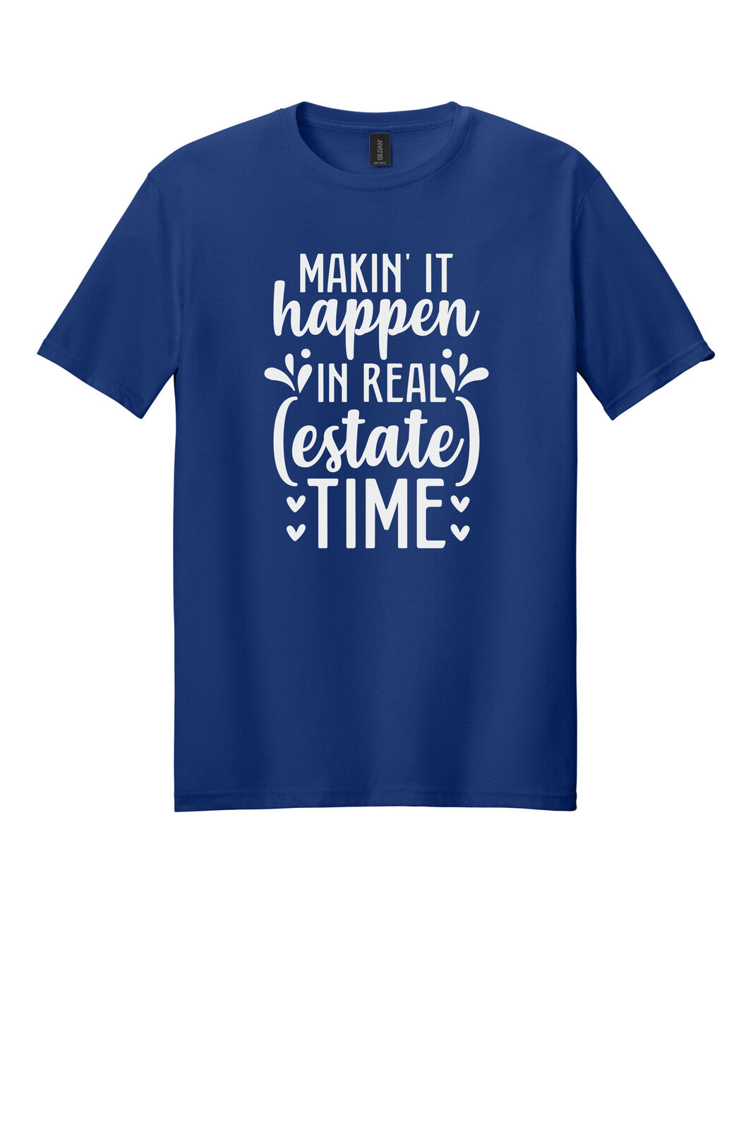Deep Royal Gildan 64000 tee