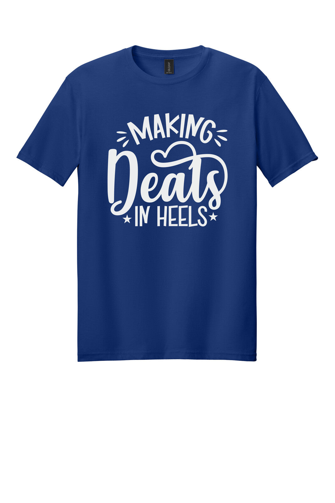 Deep Royal Gildan 64000 tee