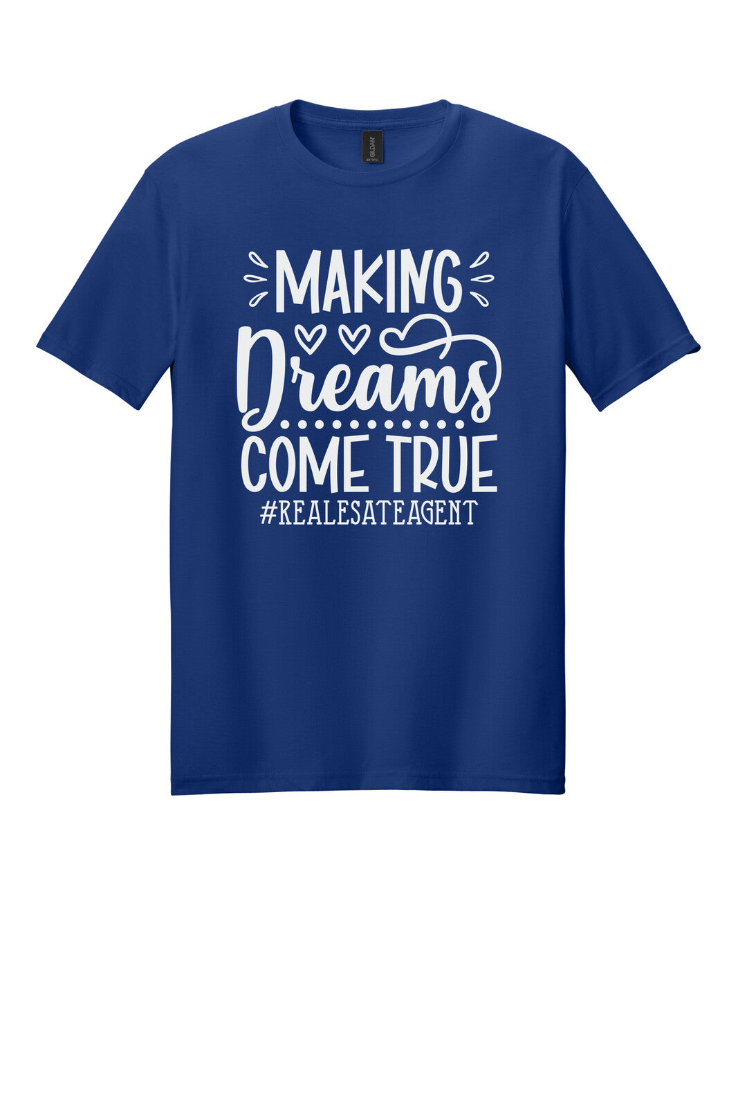 Deep Royal Gildan 64000 tee