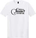 White Gildan 64000 tee