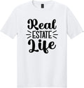 White Gildan 64000 tee