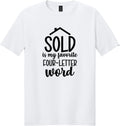 White Gildan 64000 tee