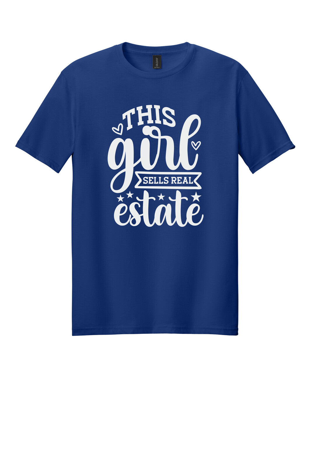 Deep Royal Gildan 64000 tee