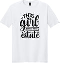 White Gildan 64000 tee
